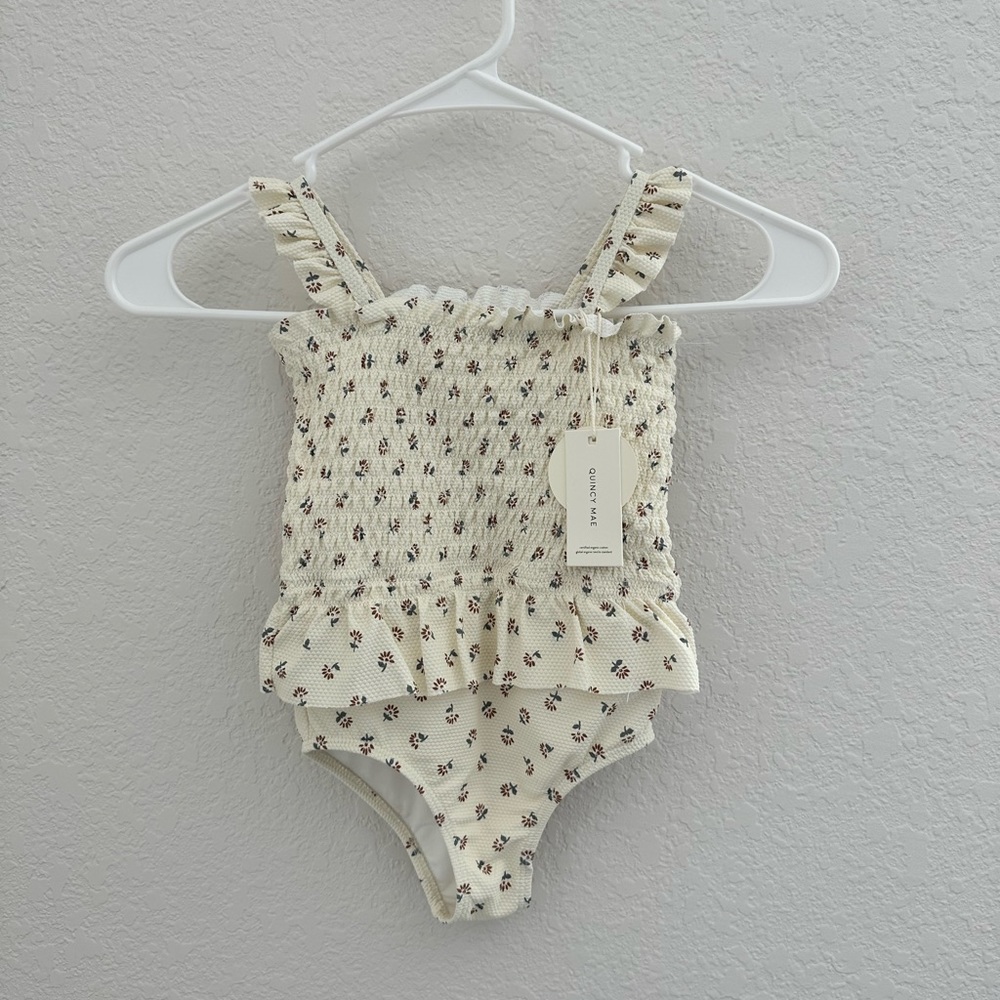 Quincy Mae Rylee and Cru swimwear girls size 4/5 BNWT